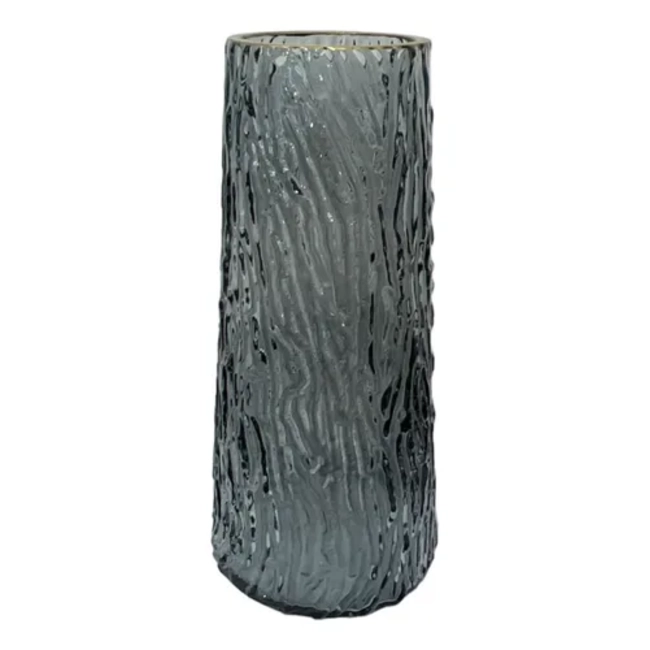 FLORERO JARRON DECORATIVO VIDRIO CLASICO RAMAS 22 CM - 1