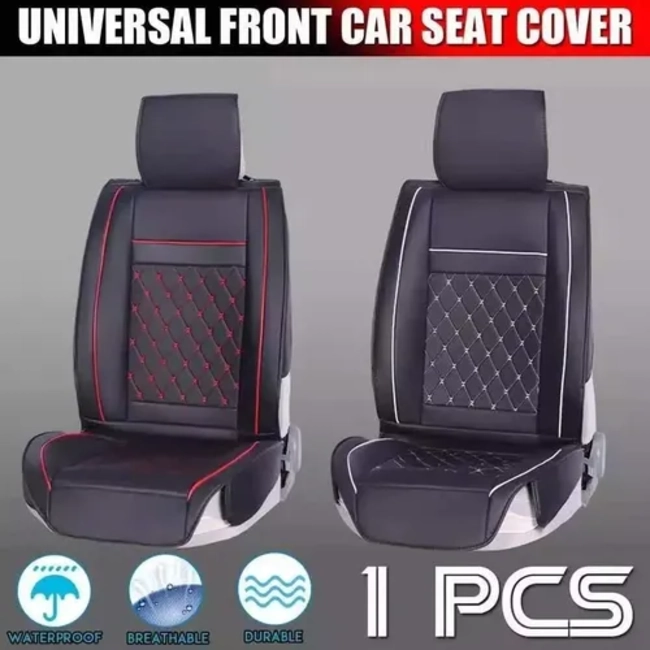 FUNDA CUBRE ASIENTO ECO-CUERO AUTO LUXURY POR PIEZA - 5