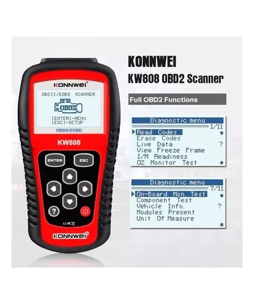 ESCANER AUTOMOTRIZ OBD2 OBDII - 2