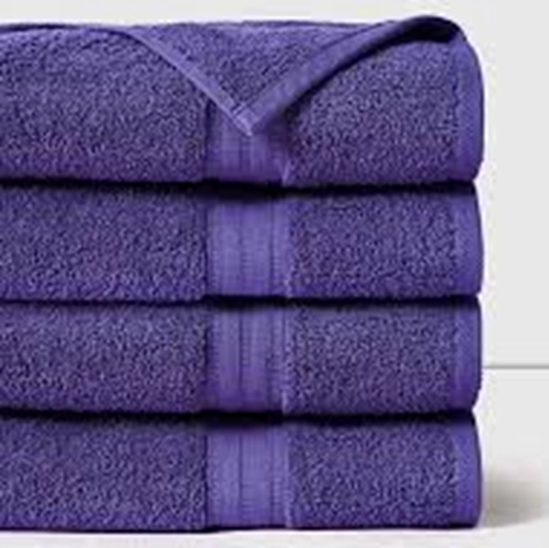 SABANAS DE BAÑO 450 G AF CANNON 76X160 CM COLOR MORADO - 1