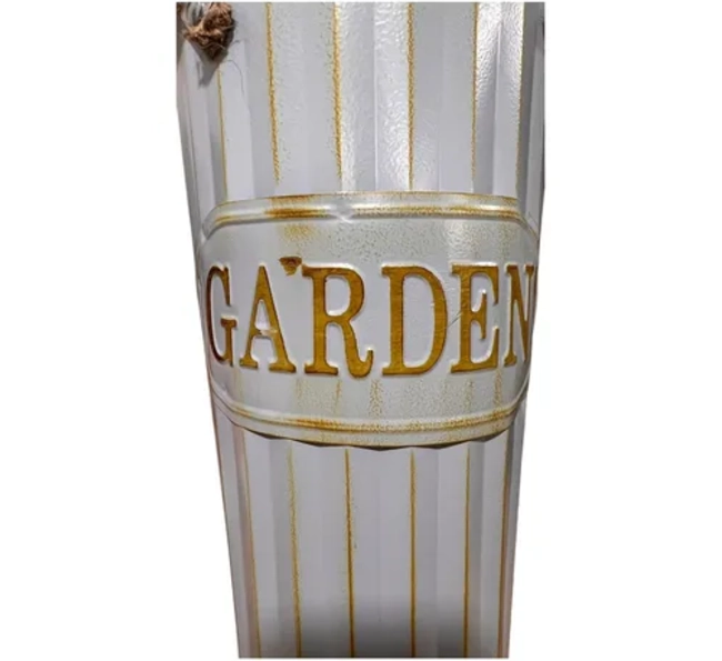 FLORERO MACETERO JARRON DECORATIVO VINTAGE GARDEN - 2