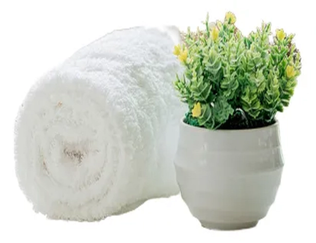 TOALLA DE BAÑO ALGODON + BAMBU 140X70 CM GREENCARE - 1