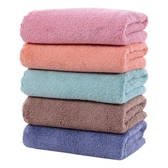 PACK 3 TOALLAS DE BAÑO MICROFIBRA SECADO RAPIDO DEPORTE VIAJE - 1