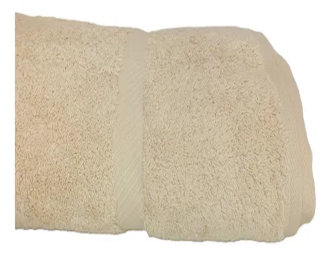 TOALLA LOURDES SPA BEIGE 700 G 90X177 CM (1 TOALLA) - 2