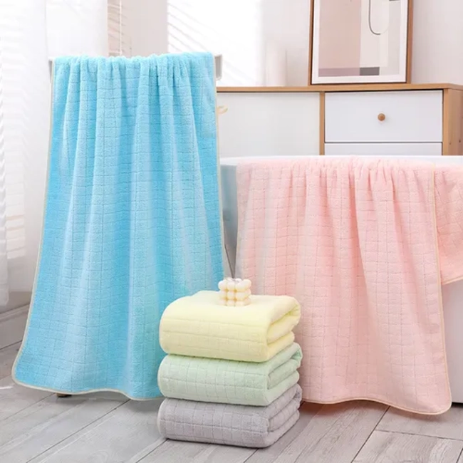 TOALLA LANA CORAL SUAVE ALTA DENSIDAD 70X140 CM - 2