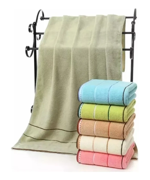 TOALLAS DE BAÑO ALGODON SUAVES Y COMODAS 90X40 CM - 2