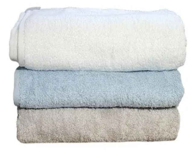 PACK 3 TOALLAS DE BAÑO 100% ALGODON 140X70 CM CON BORDADO - 5