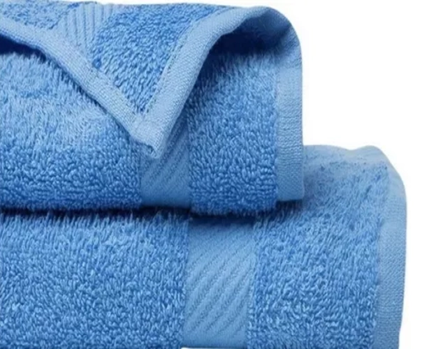 SET 6 TOALLAS DE BAÑO ALGODON 140X70 CM LISO STJ-5 - 2
