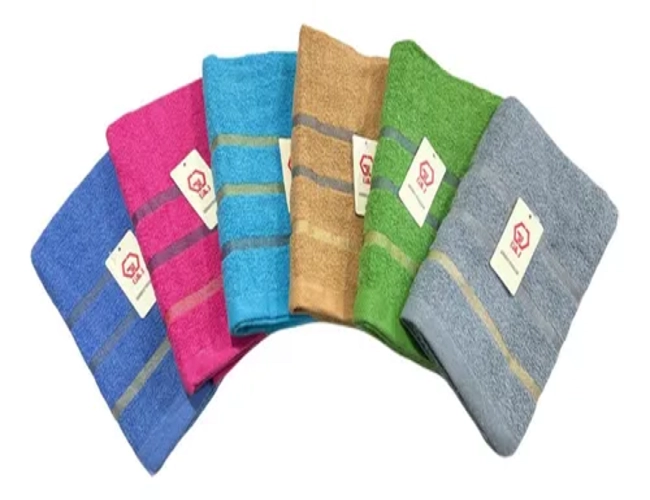 PACK 6 TOALLAS DE CABELLO ALGODON 100X50 CM MUNDO TOALLAS - 2