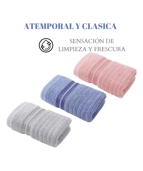 PACK 6 TOALLAS DE MANO 75X35 CM ENIGMA STORE - 5