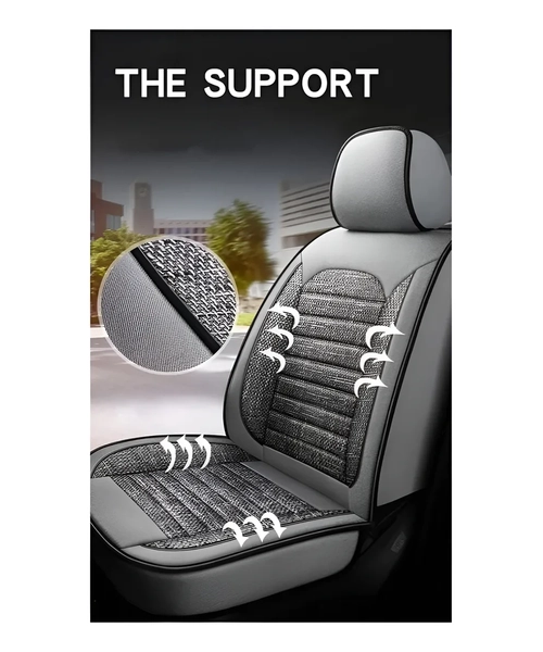 FUNDAS CUBRE ASIENTO UNIVERSALES DE LINO DE CALIDAD - 6