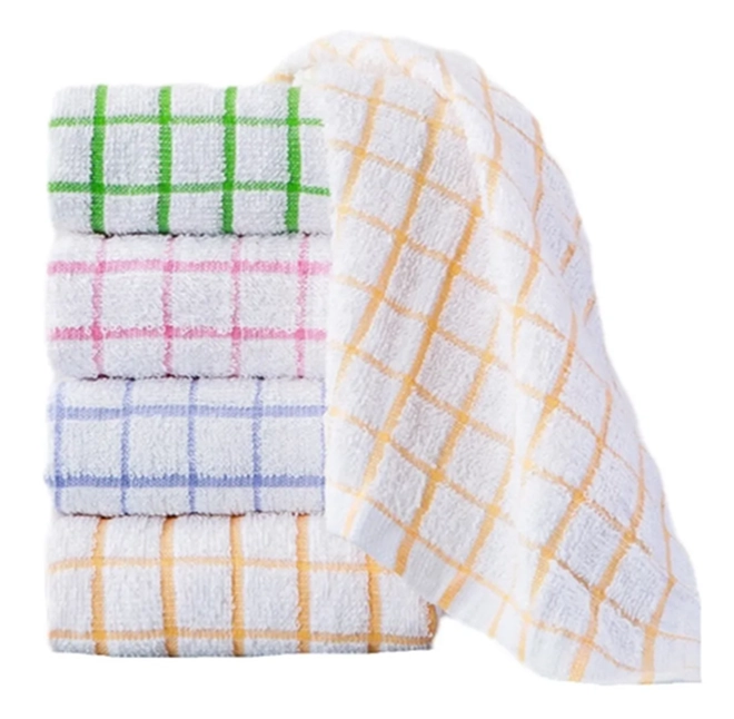 SET 12 PAÑOS DE COCINA TOALLAS GRUESAS 85G BL-01 - 1