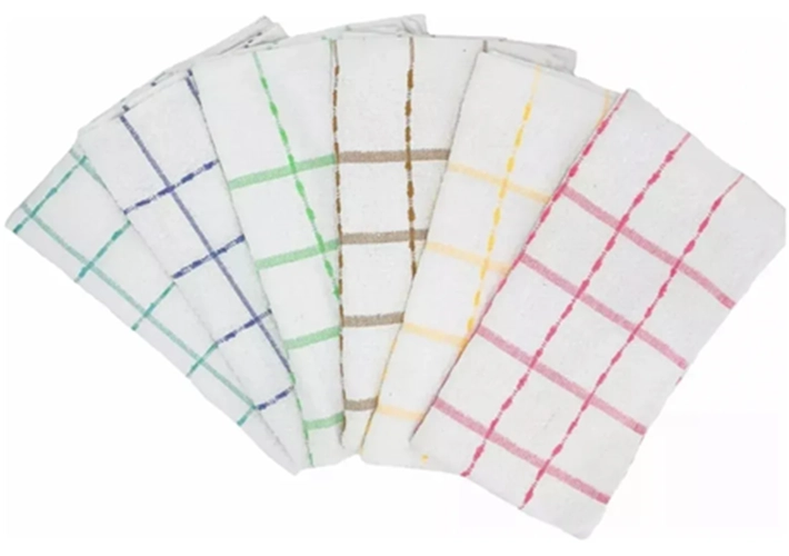 SET 12 PAÑOS DE COCINA TOALLAS GRUESAS 85G BL-01 - 4