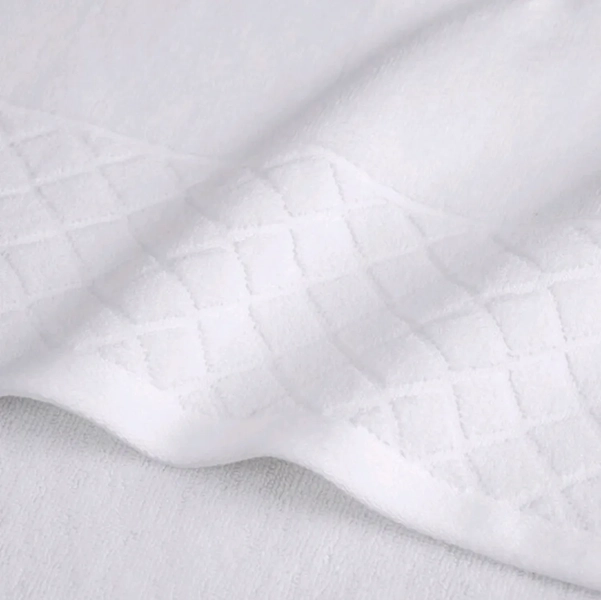 TOALLA DE CUERPO 70X130 CM 100% ALGODON COLOR BLANCO LISO - 4