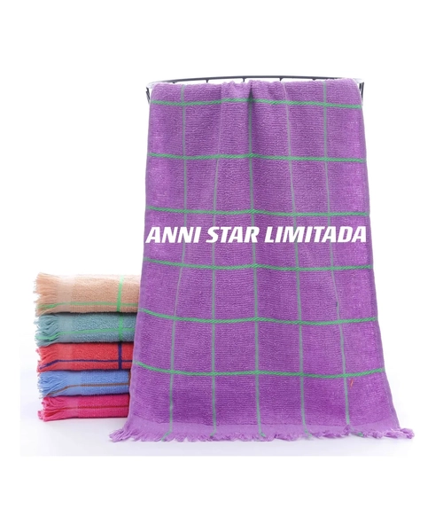 SET 12 PAÑOS DE COCINA CON FLECO TOALLAS CUADRO 65G XB-02 - 2