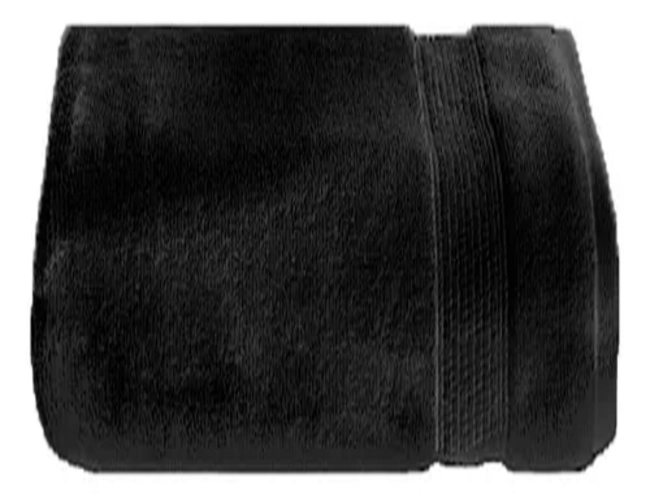 TOALLA DE BAÑO 500 G 90X160 CM NEGRO - 1