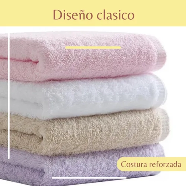 TOALLA DE BAÑO HOTEL ALGODON 70X140 CM 700 G - 4