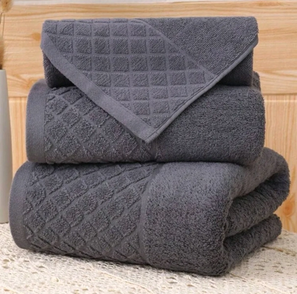 TOALLA DE CARA 30X50 CM 100% ALGODON PACK DE 2 VARIOS COLORES - 4
