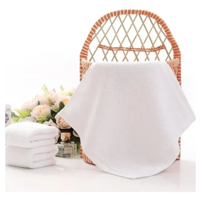 TOALLA HOMEY BLANCA PREMIUM 70X140 CM - 7