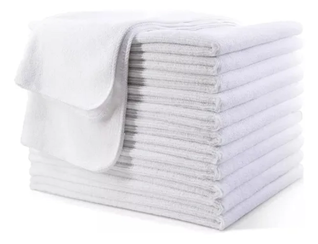 10 TOALLAS MICROFIBRA PELUQUERIA HOTEL DUCHA - 5
