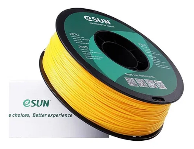 FILAMENTOS PLA+ ESUN 1 KG 1.75 MM AMARILLO - 2
