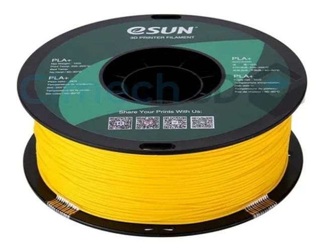 FILAMENTOS PLA+ ESUN 1 KG 1.75 MM AMARILLO - 3