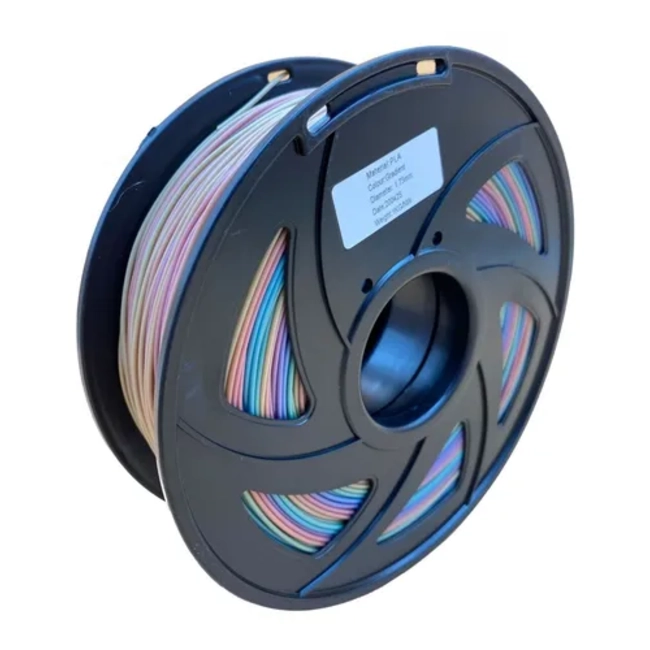 FILAMENTO PLA ARCOIRIS MULTICOLOR ANET 1.75 MM 1 KG 320 M - 3