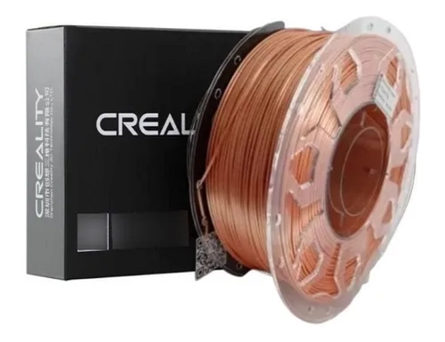 FILAMENTOS PLA SEDA CREALITY 1 KG 1.75 MM COBRE - 1