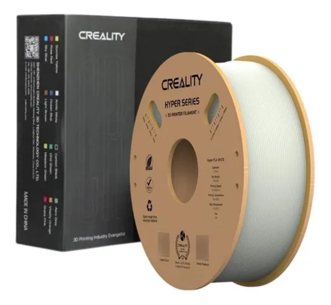 FILAMENTO PLA ALTA VELOCIDAD CREALITY 1 KG BOBINA COLORES - 1