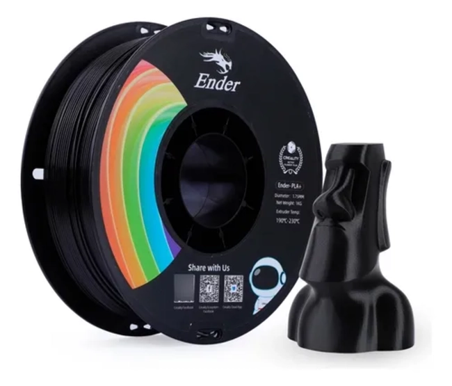 FILAMENTO ENDER PLA+ 1 KG 1.75 MM IMPRESION 3D - 1