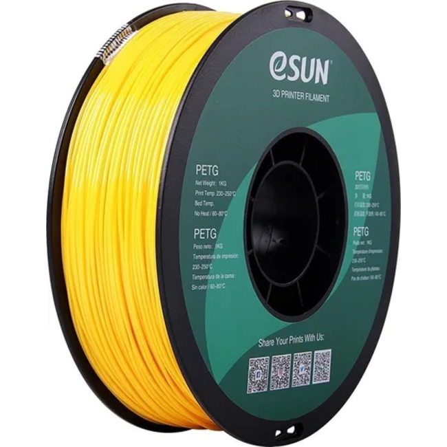 FILAMENTOS PLA+ ESUN 1 KG 1.75 MM DORADO - 2