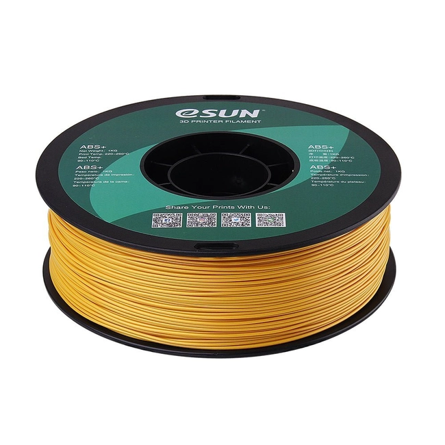 FILAMENTOS PLA+ ESUN 1 KG 1.75 MM DORADO - 4