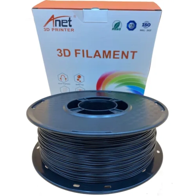 FILAMENTO PLA IMPRESORA 3D NEGRO 1.75 MM 1 KG 330 M - 3
