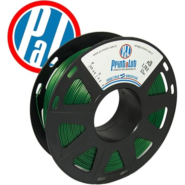 FILAMENTO PLA 1.75 MM PRINTALOT 1 KG COLOR KRIPTONITA - 4