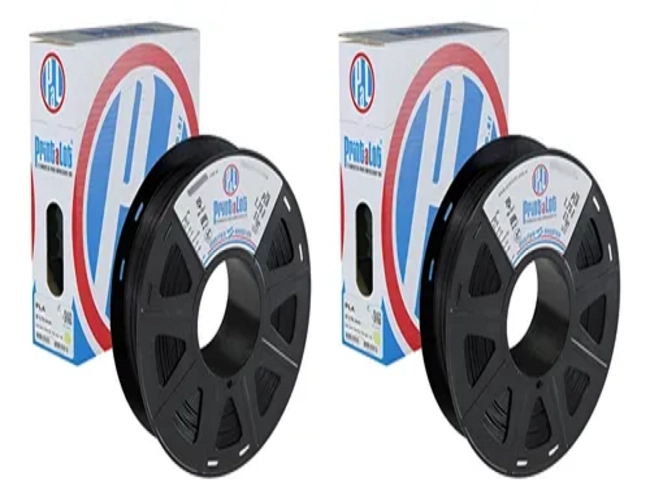 FILAMENTO PLA 1.75 MM PRINTALOT 1 KG COLOR NEGRO - 2