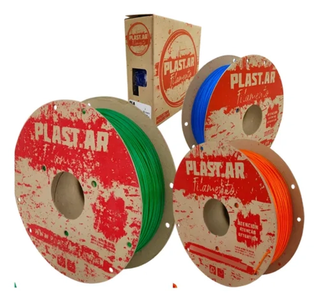 FILAMENTO IMPRESORA 3D PLASTAR PLA 1.75 MM 1 KG AZUL - 3