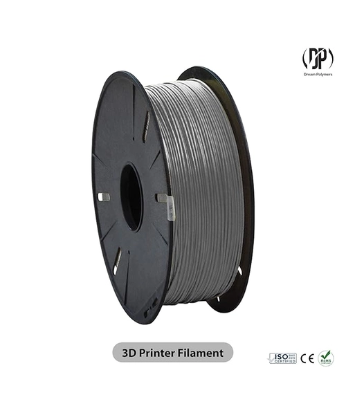 FILAMENTO IMPRESION IMPRESORA 3D PLA 500 G 1.75 MM GRIS - 2