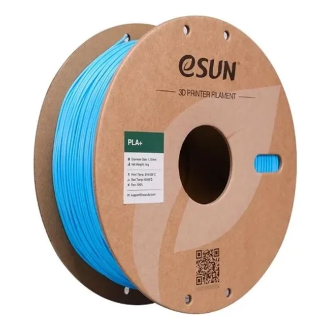FILAMENTO PREMIUM PLA+ ESUN 1.75 MM 1 KG COLOR SPACE BLUE - 1