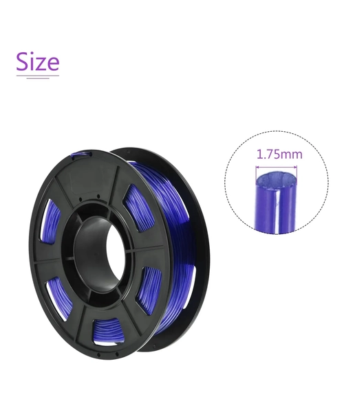 FILAMENTO PLA SUNLU FLUORESCENTE AZUL 1 KG 1.75 MM - 3
