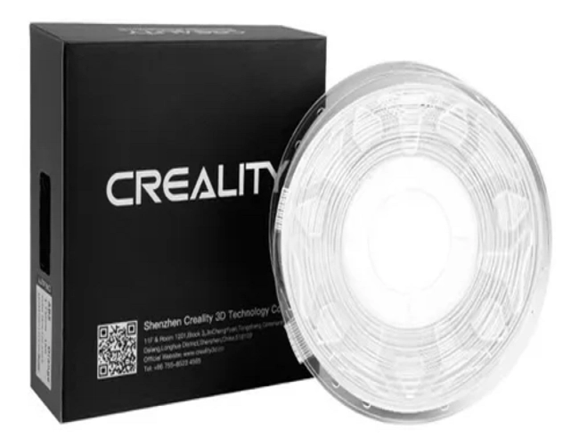 FILAMENTOS PLA SEDA CREALITY 1 KG 1.75 MM PLATA - 2