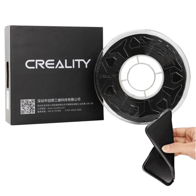 PACK 2 FILAMENTOS PLA CREALITY 1 KG 1.75 MM NEGRO - 2