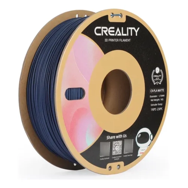 FILAMENTO PLA MATE CREALITY 1 KG 1.75 MM AZUL - 2