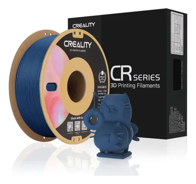 FILAMENTO PLA MATE CREALITY 1 KG 1.75 MM AZUL - 3