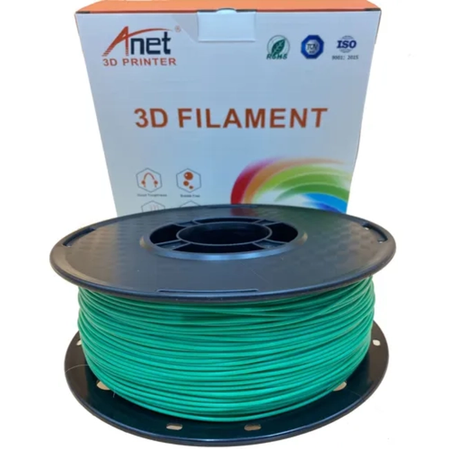 FILAMENTO PLA+ ANET VERDE OSCURO SEDA 1.75 MM 1 KG - 3