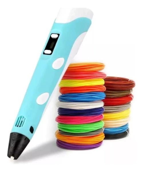 50 METROS FILAMENTO PARA LAPIZ IMPRESORA 3D COLORES - 3