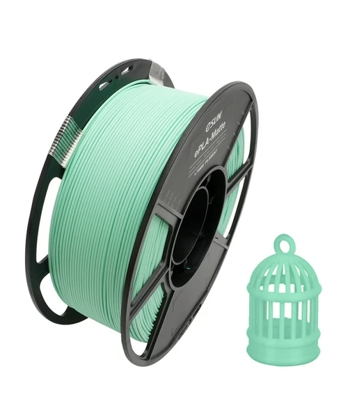 FILAMENTOS PLA MATE ESUN 1 KG 1.75 MM VERDE MENTA - 2