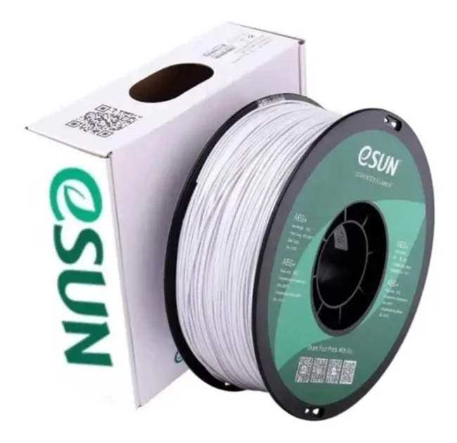 FILAMENTOS PLA SEDA ESUN 1 KG 1.75 MM PLATA - 1