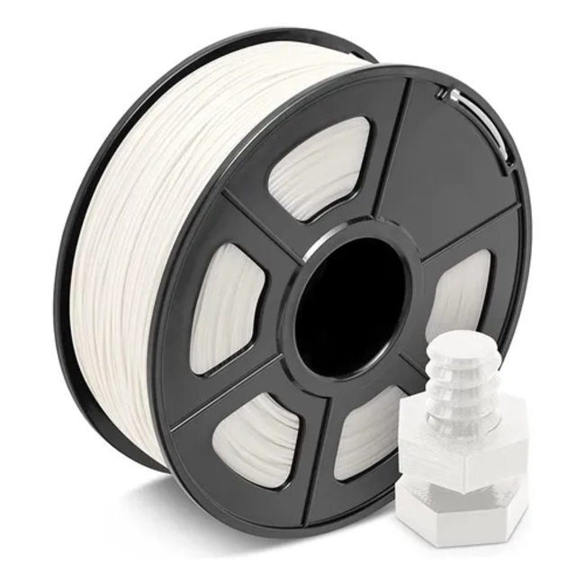 FILAMENTO IMPRESION IMPRESORA 3D PLA 1 KG 1.75 MM BLANCO - 3