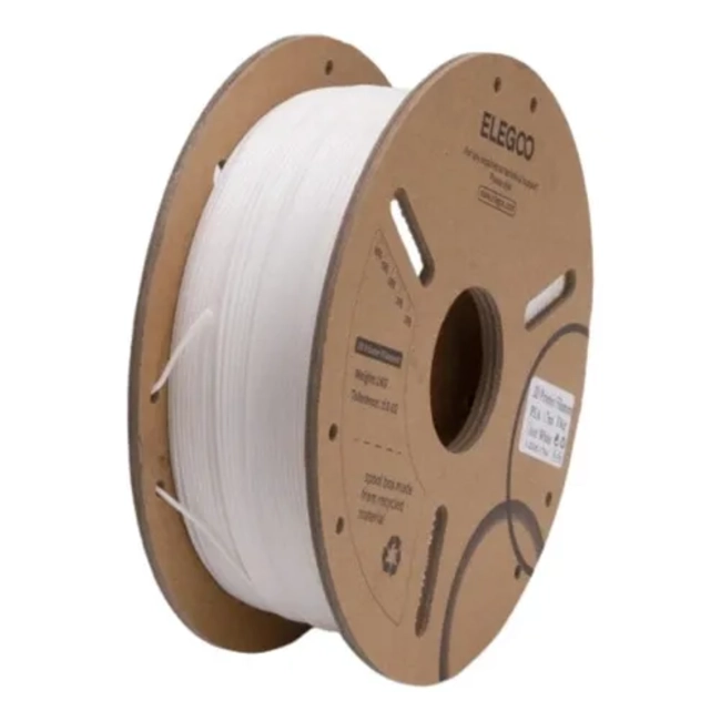 FILAMENTO PLA ELEGOO 1 KG 1.75 MM BLANCO - 2