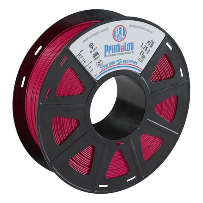 FILAMENTO 3D PLA PRINTALOT 1.75 MM 1 KG FUCSIA - 3